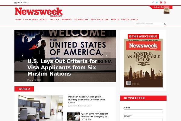newsweekme.com site used Newsweekme