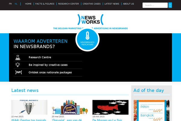 newsworks theme websites examples