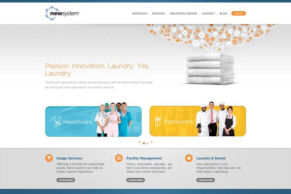 newsystemlaundry.com site used Newsystem