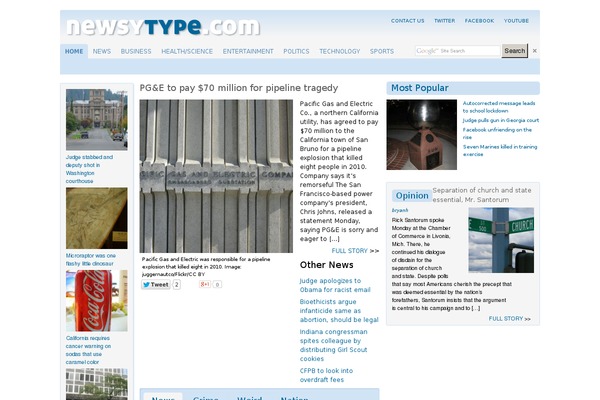 newsytype.com site used Newsytype