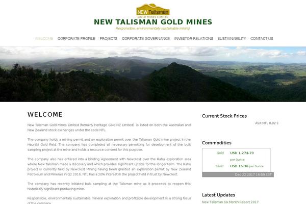 newtalismangoldmines.co.nz site used Opportune