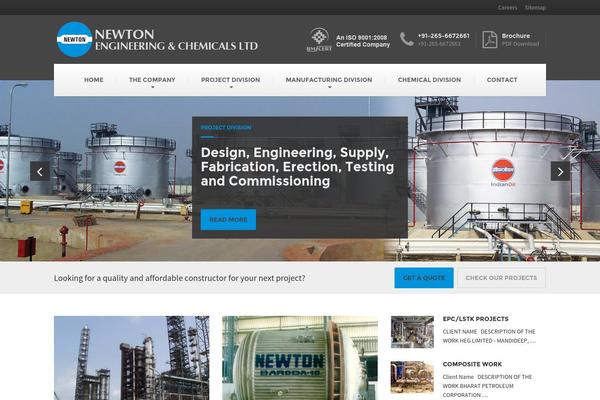 BuildPress theme site design template sample