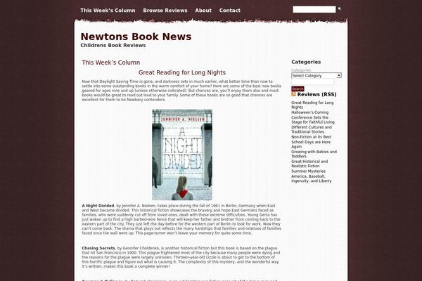 newtonsbook.com site used Rugged