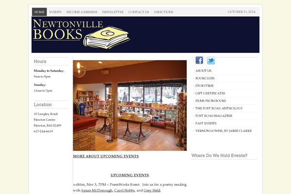 newtonvillebooks.com site used Prose