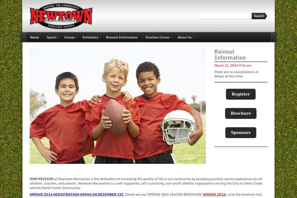 Sports-team-theme theme site design template sample