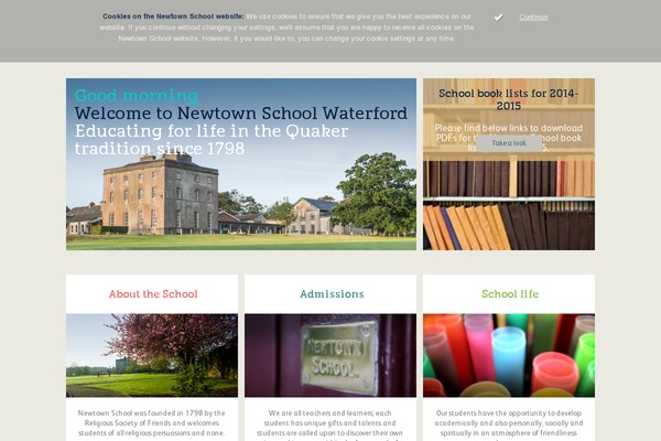 newtownschool.ie site used Newtown