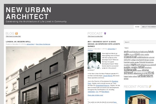 newurbanarchitect.com site used Headway-16