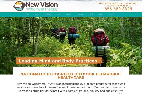 newvisionwilderness.com site used Newvision