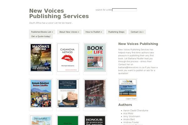 newvoices.co.za site used Critical