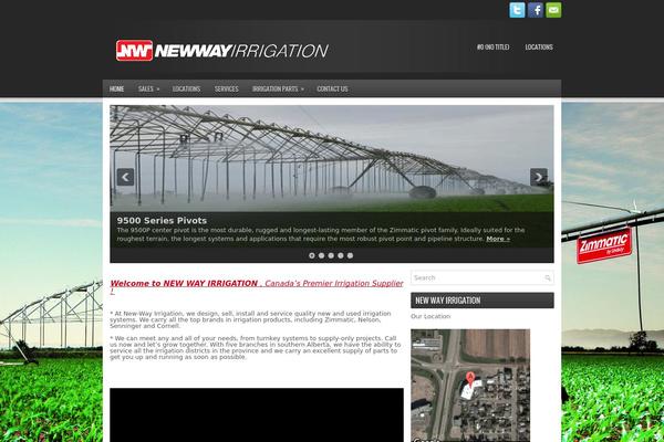 newwayirrigation.com site used Upstream