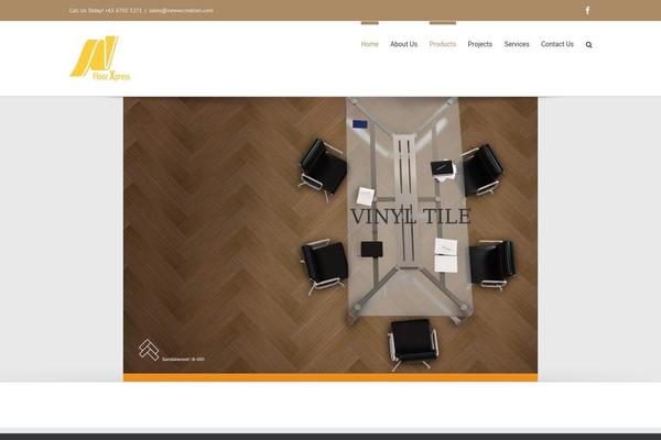 Avada theme site design template sample