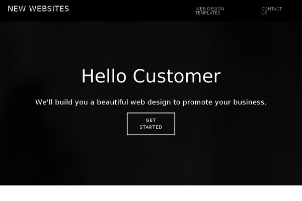 Parallax Pro theme site design template sample