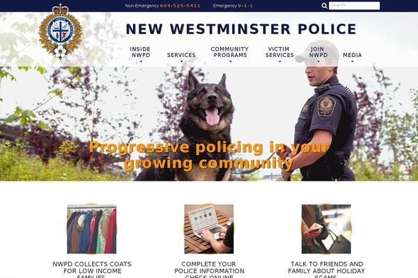 newwestpolice.org site used Nwpd-2016