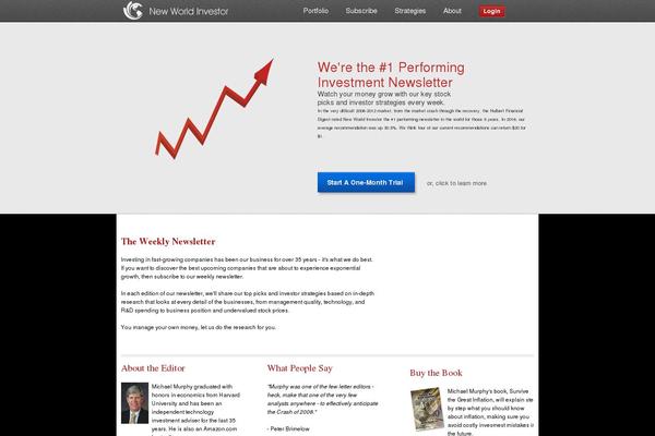 newworldinvestor.com site used Newworldinvestor