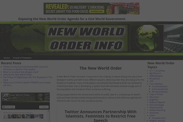 newworldorderinfo.com site used Weaver Xtreme