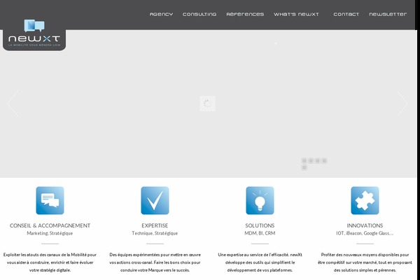 Advertica theme site design template sample