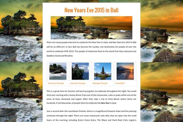 newyearsevebali.com site used You Minisite