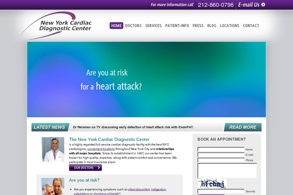 newyorkcardiac.com site used Cardiology
