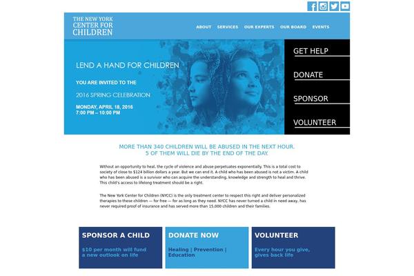 newyorkcenterforchildren.org site used Theme1093