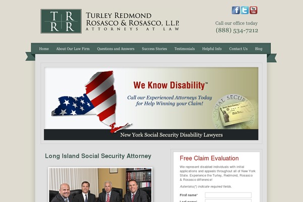 newyorkdisabilitylawyer.com site used Turleyredmond