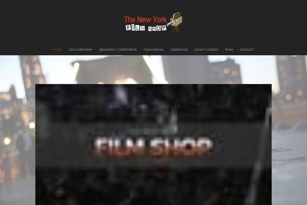 Blade theme site design template sample