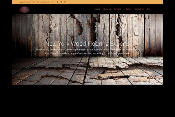 Divi theme site design template sample