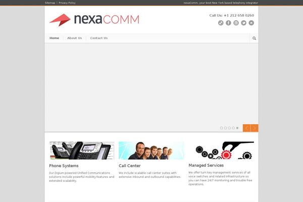nexacomm.com site used Modernize v3.02