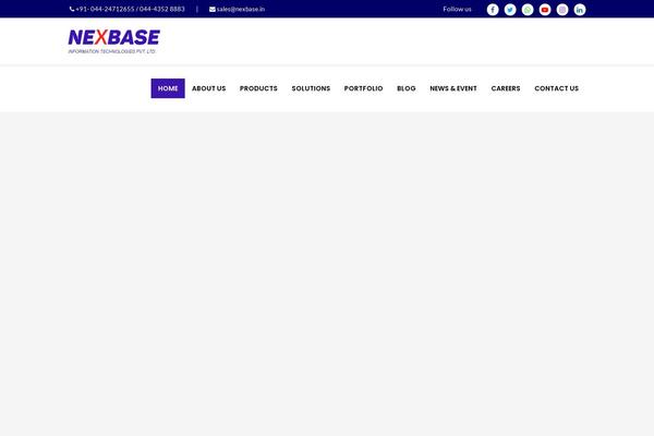 nexbase.in site used Servicemaster