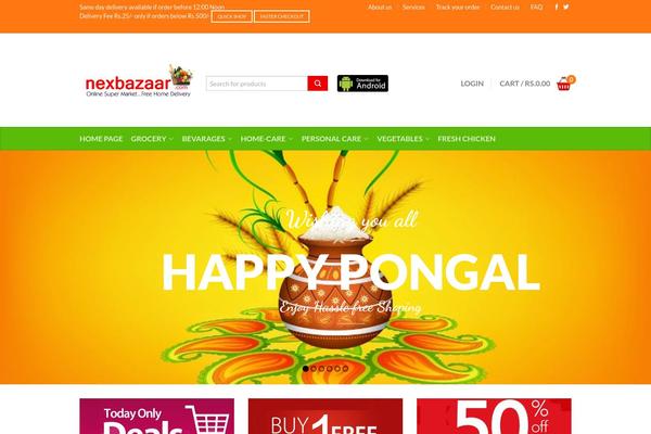 OceanWP theme site design template sample