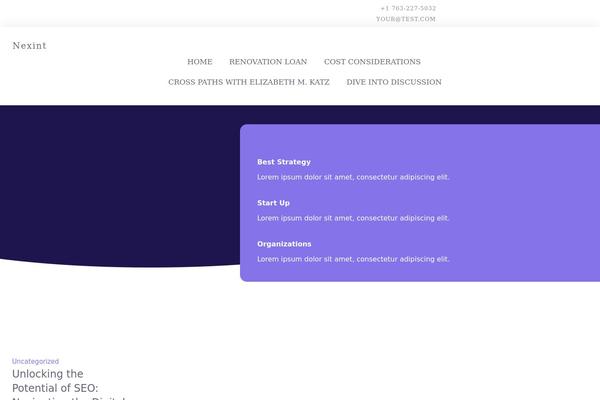 nexint.net site used Digital-marketing-blog