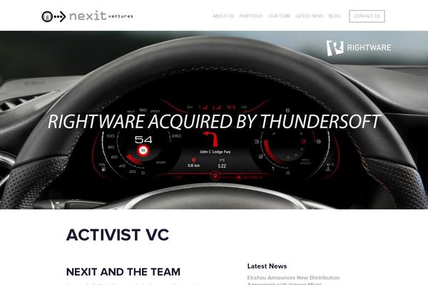 nexitventures.com site used Logentia