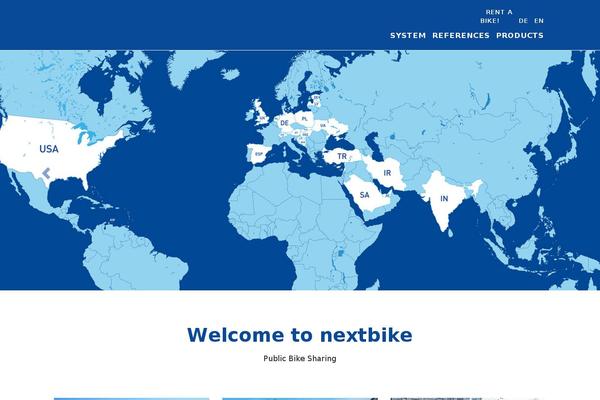 nextbike.net site used Salient