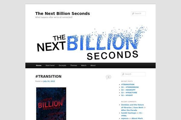 Twenty Eleven theme site design template sample