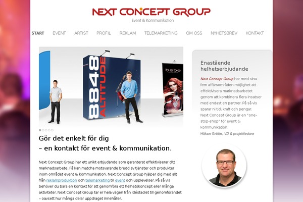 nextconcept.se site used Nextconcept