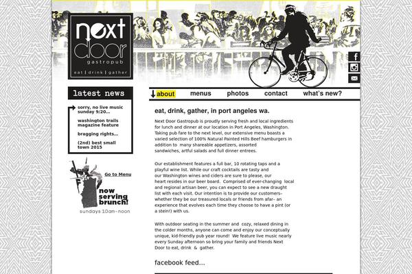 nextdoorgastropub.com site used Nextdoor