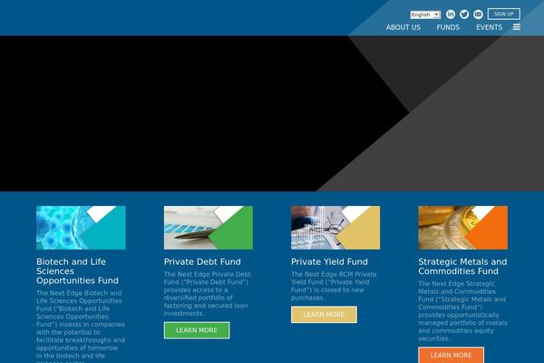 nextedgecapital.com site used Bridge