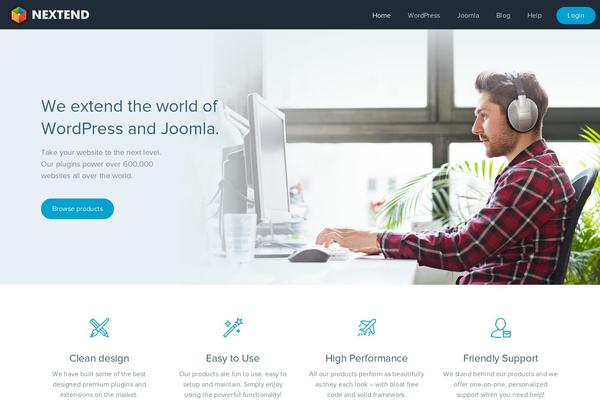 nextendweb.com site used Nextendweb