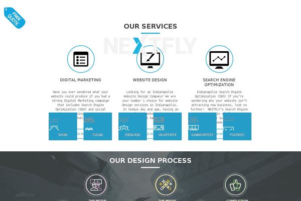 nextflywebdesign.com site used Nextfly