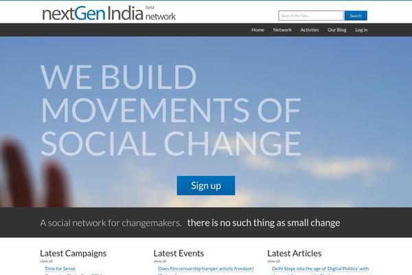 nextgenindia.com site used Nextgen