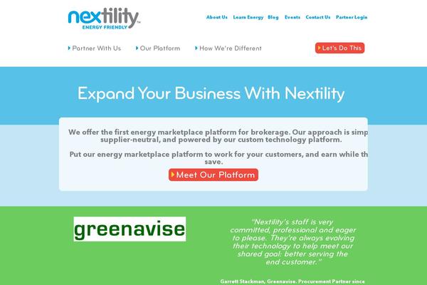 nextility.com site used Nextility