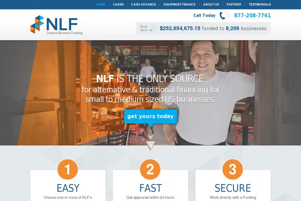 NLF theme websites examples