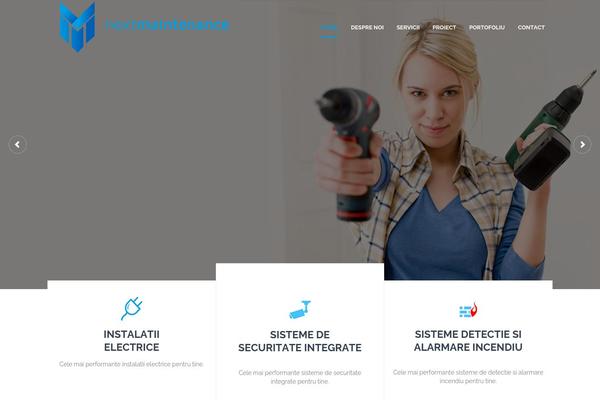 Construction-child theme site design template sample