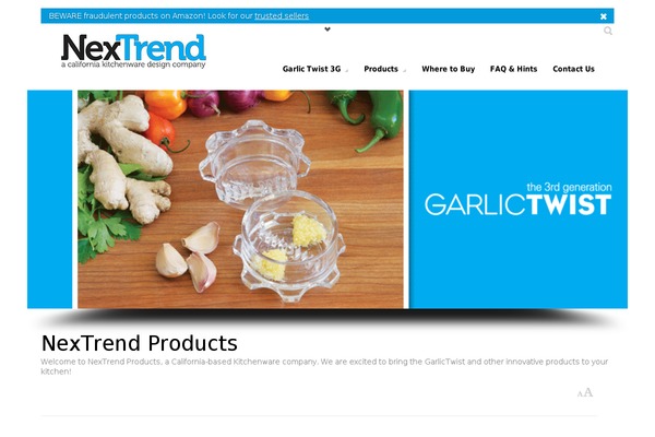 nextrendproducts.com site used Terso