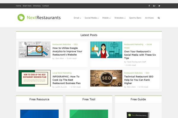 nextrestaurants.com site used Voice-restaurants