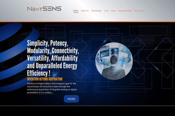 nextsens.com site used Fusion