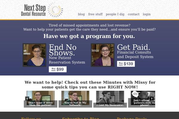 nextstepdentalresource.com site used Nextstep