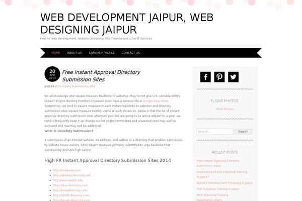 Site using Ie-sitemode plugin