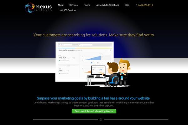 nexusaffects.com site used Nexusaffects