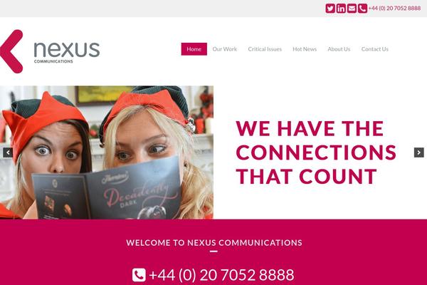 nexuspr.com site used Nexus-pr