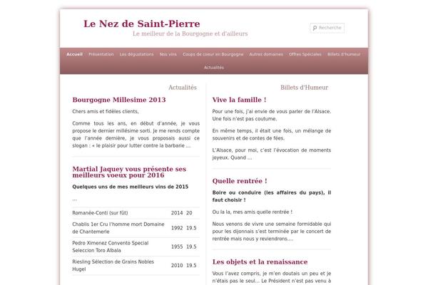 Twenty Eleven theme site design template sample
